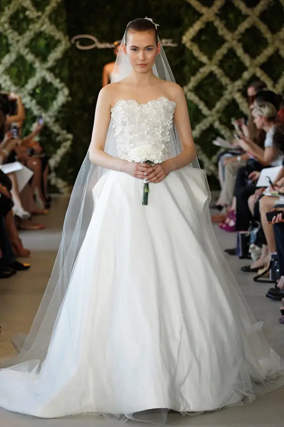 2013 Oscar de la Renta Bridal Gown