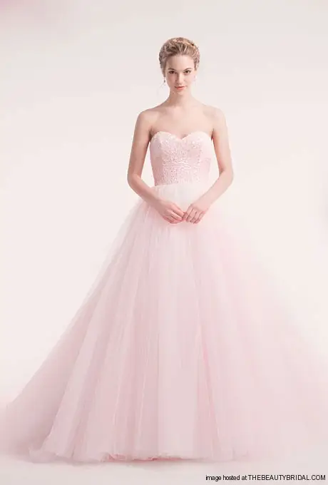 Alita Graham Pink Sweetheart Princess Ball Gown