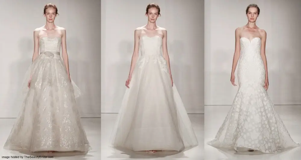 Amsale Fall 2015 – Luxurious bridal collection