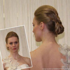 Badgley Mischka Bridal Hairstyle1