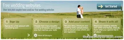 Create your FREE wedding website mywedding