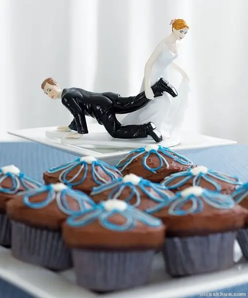 Funny Wedding Cake Toppers 1