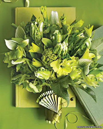 Green Wedding Bouquet