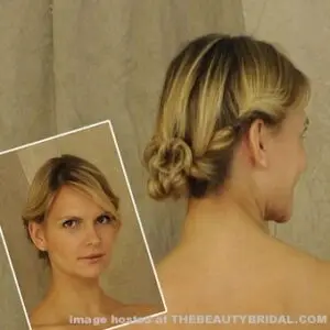 Lela Rose Wedding Hairstyle