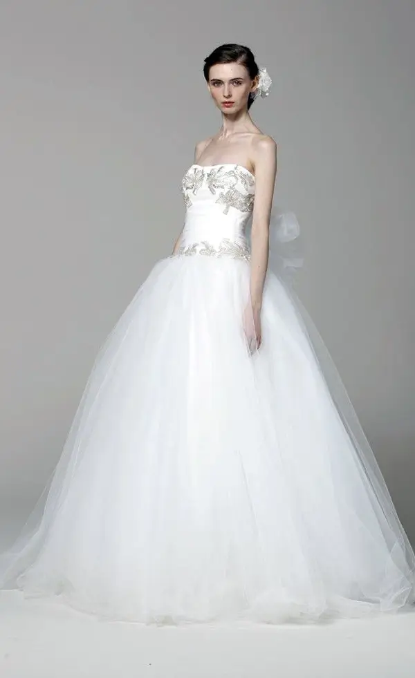 Marchesa Spring 2013 Ballgown bridal