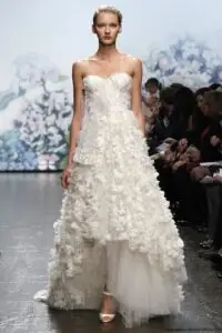 Monique Lhuillier Fall 2012 Bridal gown style Garland