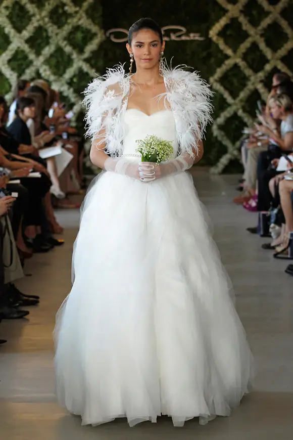 Oscar de la Renta Bridal Dress 2013