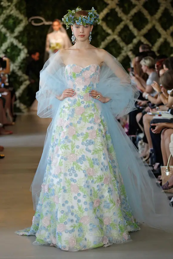 Oscar de la Renta Bridal Dress spring 2013