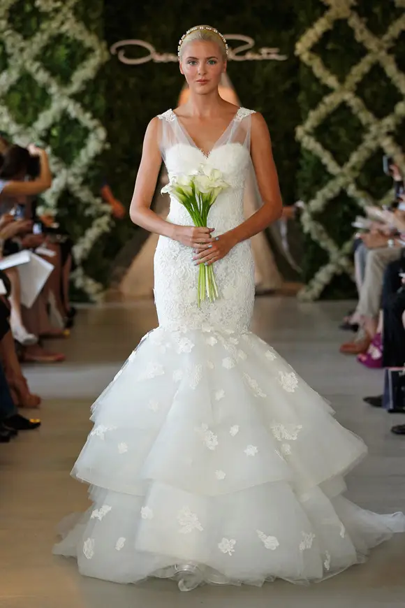 Oscar de la Renta Bridal Gown Spring 2013