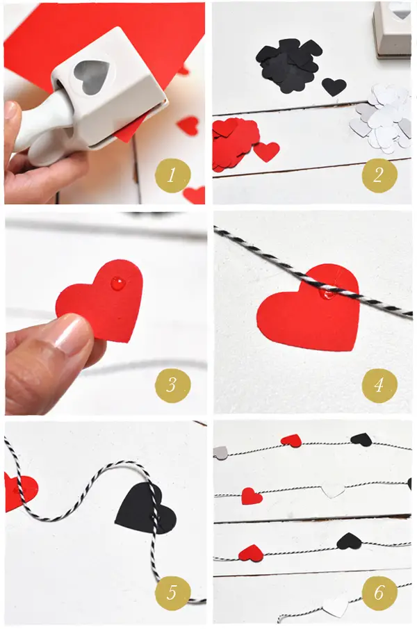 Petite Heart Garland 3