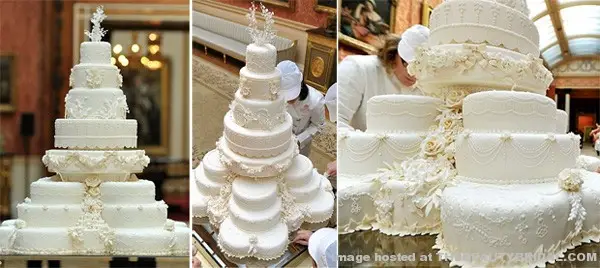 Royal wedding cake 2011