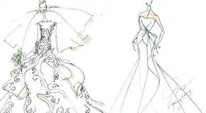 Spring 2013 Bridal Gown Sketches