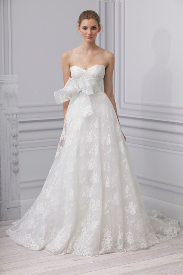 Spring 2013 Monique Lhuillier Bridal Gown