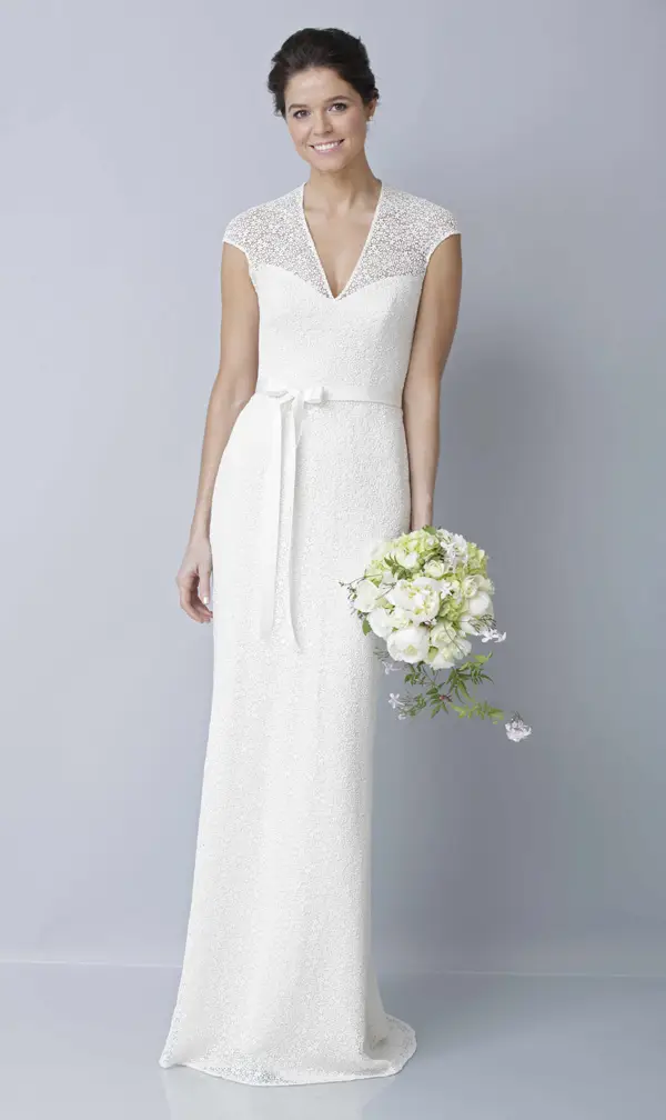 Theia Spring 2013 Lace Bridal Dress