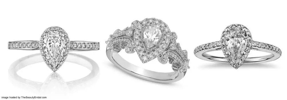 Top 10 Beautiful Pear shaped diamond engagement rings 1000x349 1