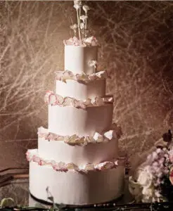 Unique Modern Wedding Cake