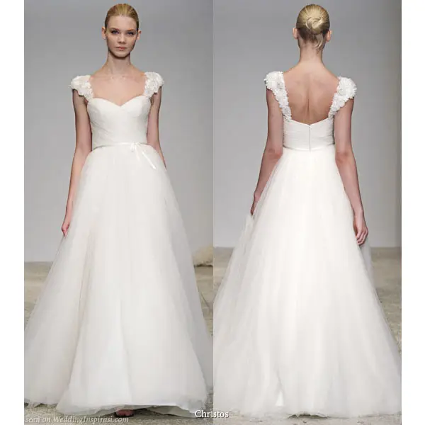 christos spring 2011 winter wedding dress