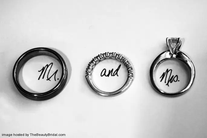 mr and mrs wedding ring