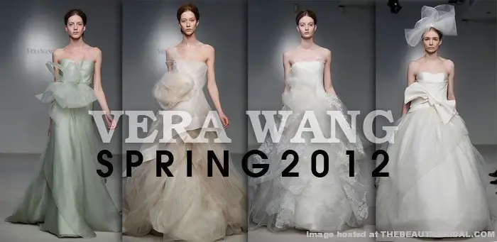 vera wang 2012 Bridal gown