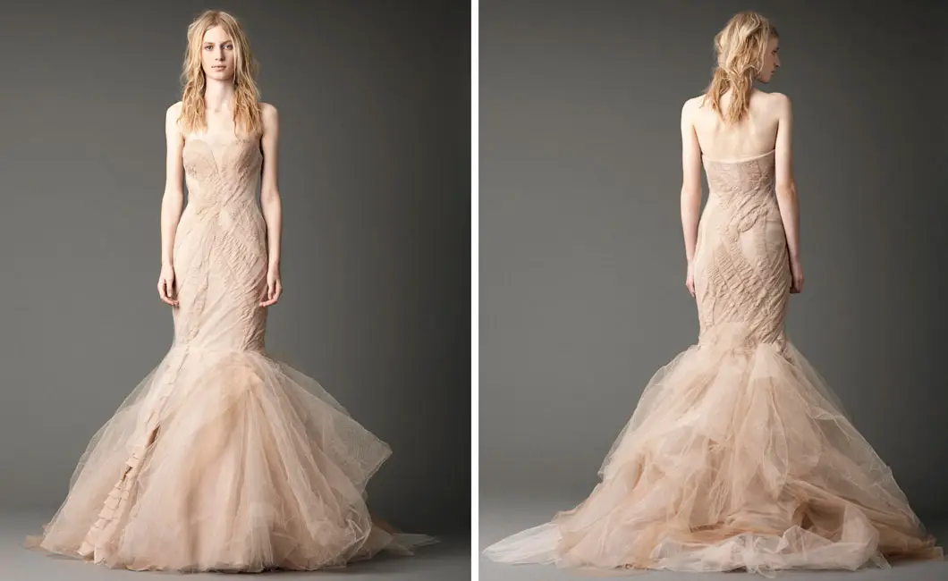 vera wang black wedding gowns 2012 1